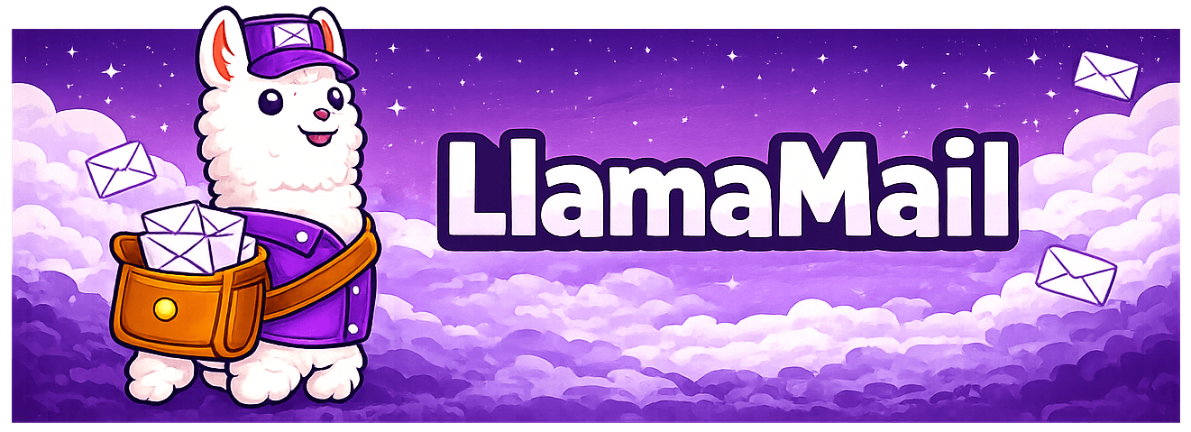 LlamaMail banner